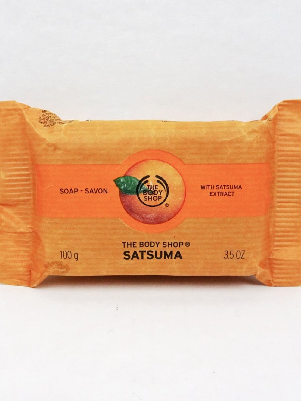 The Body Shop Satsuma Original Bar Soap 100 g 3.5 oz Sealed Citrus Hydrating New